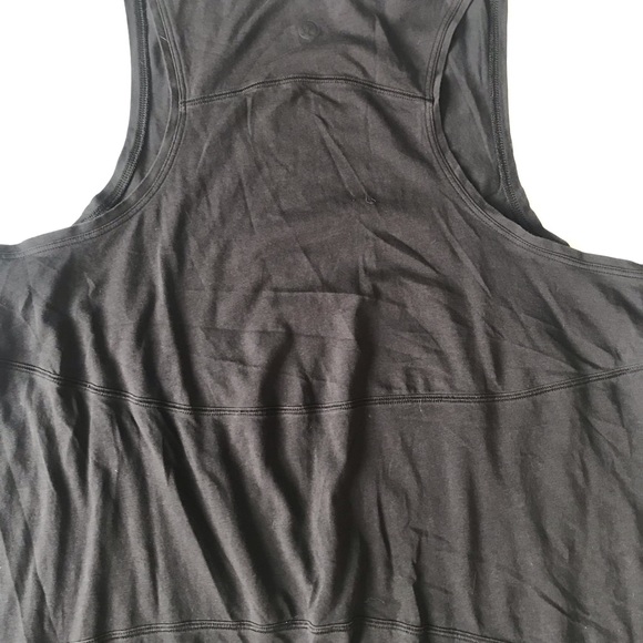 Back in Action Lululemon tank top, size 4, black. - Picture 5 of 7